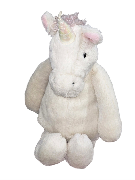 Jellycat Other - Jellycat Bashful Unicorn Plush White with Pink